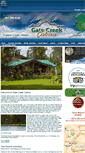 Mobile Screenshot of gatecreekcabins.com